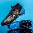 thumbnail image 4 of Zapatillas de fútbol al aire libre para hombre, zapatos de fútbol, tobillo alto, TF/FG, entrenamiento ultraligero, tendencia profesional, Unisex, suave, 4 of 5