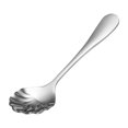 thumbnail image 1 of Wharick Dessert Spoon Mirror Polish Shell Shape Stainless Steel Home Fruit Spoon for Kids, 1 of 5