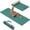 Green+Beige, variant on LAMEI Yoga Mat Thick 10mm, 31.5" Extra Wide for Men and Women, Non-Slip TPE Exercise Matt, Two Tone Fitness Mats with Straps for Carrying(Green+Beige)