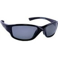 thumbnail image 2 of Sea Striker Bluewater Bandit Beach Boating Fishing Polarized Sunglasses Men Women Black Frame w/Smoke Lens, 2 of 3