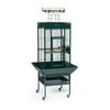 Prevue Pet Products Select Wrought Iron Cockatiel Birdcage in Jade Green