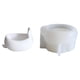 thumbnail image 1 of Ruifaya Lindos moldes de silicona para portavelas de conejo, moldes para cajas de resina para tarros de velas de cemento, 1 of 7
