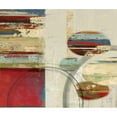 thumbnail image 3 of PI Studio 23x20 Black Modern Framed Museum Art Print Titled - Orbs and Stripes, 3 of 5
