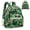 Candy Cane Pine Cone Pattern, variant on CHAQLIN Polyester Fabric Quilted Women Mini Backpack with Lightweight, Santa Claus Stocking Pattern Fashion Backpack Purse for Travel Quilted Daypack