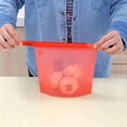 thumbnail image 2 of Reusable Gallon Bags - 2 Pack - EXTRA THICK Reusable Freezer Bags , Easy Seal & LEAKPROOF Food Storage Bags for Marinate Food, Fruits, Sandwich, Snack, Meal Prep, Travel Item, 2 of 5