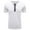 White, variant on Diufon Men's T Shirts Short Sleeve Casual Basic Tee Summer Casual Stretch Button V Neck Soild Color Tops