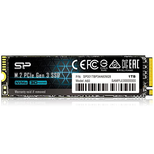 SP 1TB - NVMe M.2 PCIe Gen3x4 2280 TLC SSD (SP001TBP34A60M28)