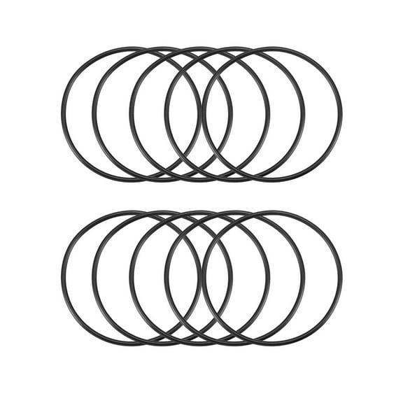 Unique Bargains Nitrile Rubber O-Rings 55mm OD 51mm ID 2mm Width Metric Sealing Gasket