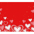 thumbnail image 4 of Valentine's Day Heart Love Backdrop Banner Romantic Flower Design Wedding Photo Props Party Decorations Background Event Display, 4 of 4