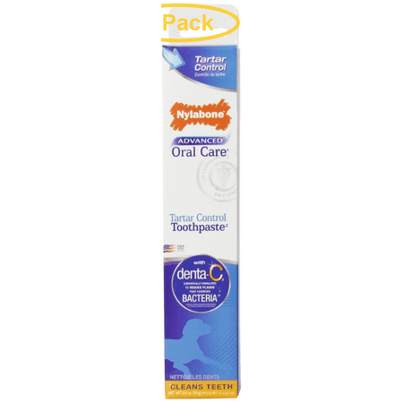 Nylabone Advanced Oral Care Tartar Control Toothpaste 2.5 oz - Pack of