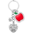 thumbnail image 3 of Teacher Gifts Keychain - Teacher Appreciation Gifts for Women Teacher Christmas Valentines Gifts, 3 of 12