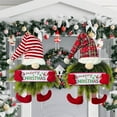 thumbnail image 4 of Christmas Light Up Faceless Gnome Decoration, Festive Hanging Door Ornament With Light String For Warm & Festive Holiday Illumination, 1Pc Christmas Home & Party Decorative, 4 of 7