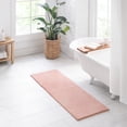 thumbnail image 2 of Better Homes & Gardens Ultra Soft Polyester Bath Runner Rug, 20" x 60", Cherry Blossom, 2 of 7