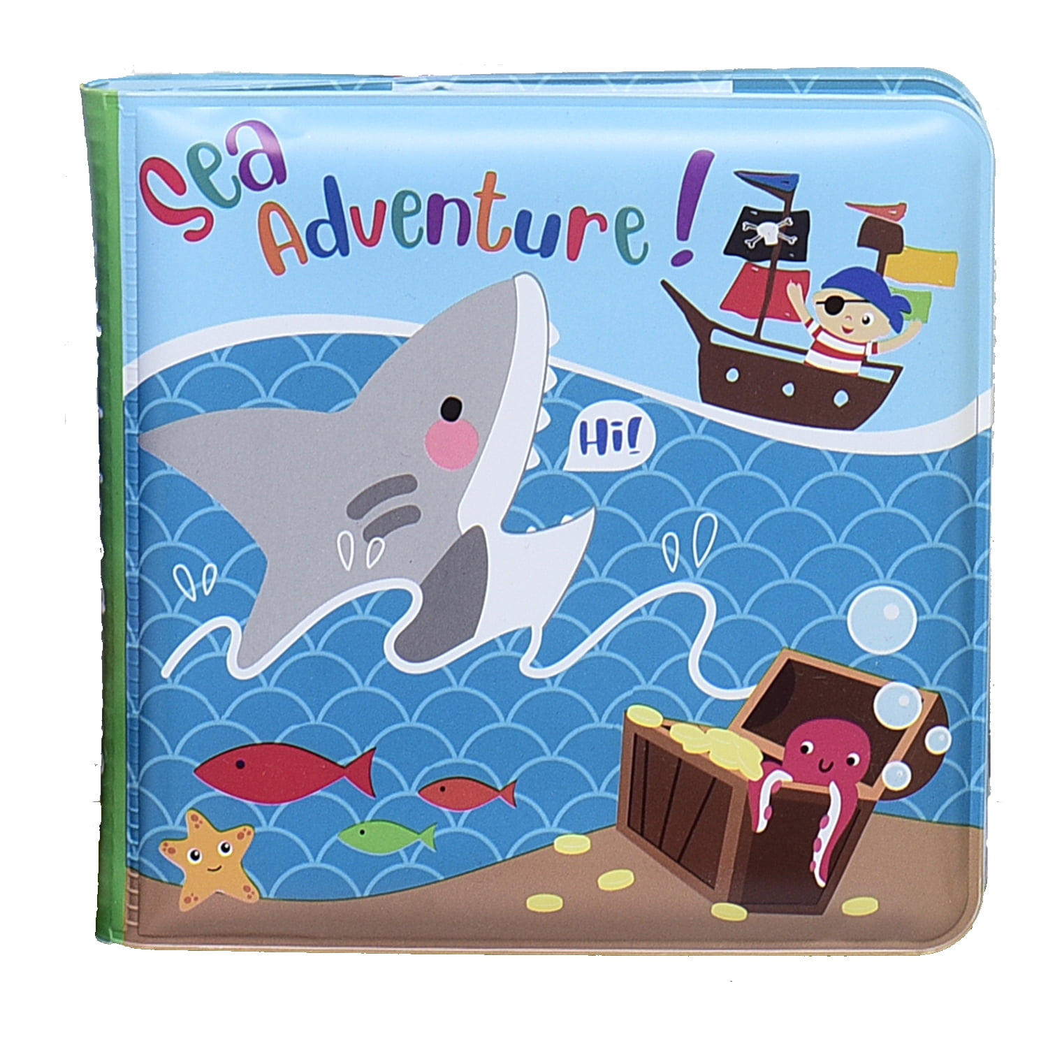 Magic Years 3 Piece Shark/Pirate Bath Toy Set