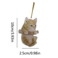 thumbnail image 4 of pstuiky Adornos colgantes de gatos para coche, mochila o coche. Adorables gatos para decorar el hogar., 4 of 4
