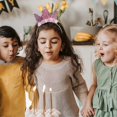 thumbnail image 5 of Children's Birthday Crown Princess Headbands for Party 2Pcs Glitter Tiara, 5 of 5