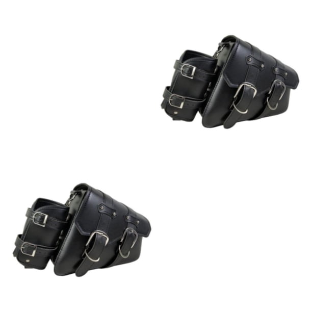 Bolsa de almacenamiento para motocicleta Advancent gran capacidad extraíble ajustable color negro