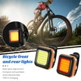 thumbnail image 3 of Bicycle Light Bike LED Front Rear Light Type-C Charging MTB Road Bike Highlight Lamp 3 Light Modes Adjustable Cycling Light Lamp, 3 of 7
