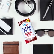 (2 pack) Clear Eyes Maximum Red Eye Relief Lubricant Eye Drops, Daily Use, 0.5 fl oz