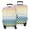 Colorful Gradient Checkerboard, variant on Colorful Gradient Checkerboard Checkered Pattern Luggage Cover Fashion Suitcase Cover Baggage Covers Fit 25-28 Inch Luggage (Go Travel)