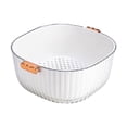 thumbnail image 1 of M Medium Size Kitchen Drain Container Space Efficient Design For Countertop Cabinet Organization Dishwasher Safe #1399o, 1 of 6