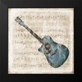 thumbnail image 2 of Lewis, Sheldon 12x12 Black Modern Framed Museum Art Print Titled - Acoustic Blues, 2 of 5