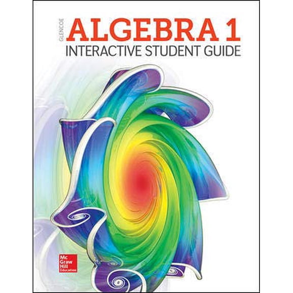 Pre-Owned Algebra 1 2018, Interactive Student Guide (MERRILL ALGEBRA 1), 9780079061751, 0079061753, Paperback, 1 edition