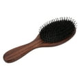 thumbnail image 3 of Cepillo desactivado, Manija de la Curva de Cepillo de Cabello Con Dientes Peinados Balanceando Los Lícidos del Cabello de la Forma Ovalada para Peinar, 3 of 7