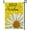 -, variant on Hello Sunshine Summer Garden Flag 12.5x18 Inch Vertical Double Sided Daisy Small Seasonal Summer Outdoor Decoration Yard Flag
