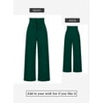 thumbnail image 7 of STARVNC Women High Waist Tie Waisted With Pockets Straight Leg Pants, 7 of 7