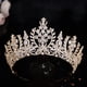 thumbnail image 1 of Diadema con corona de reina, accesorios para el cabello con corona de princesa con diamantes de imitación para fiesta de graduación y cumpleaños, 1 of 5