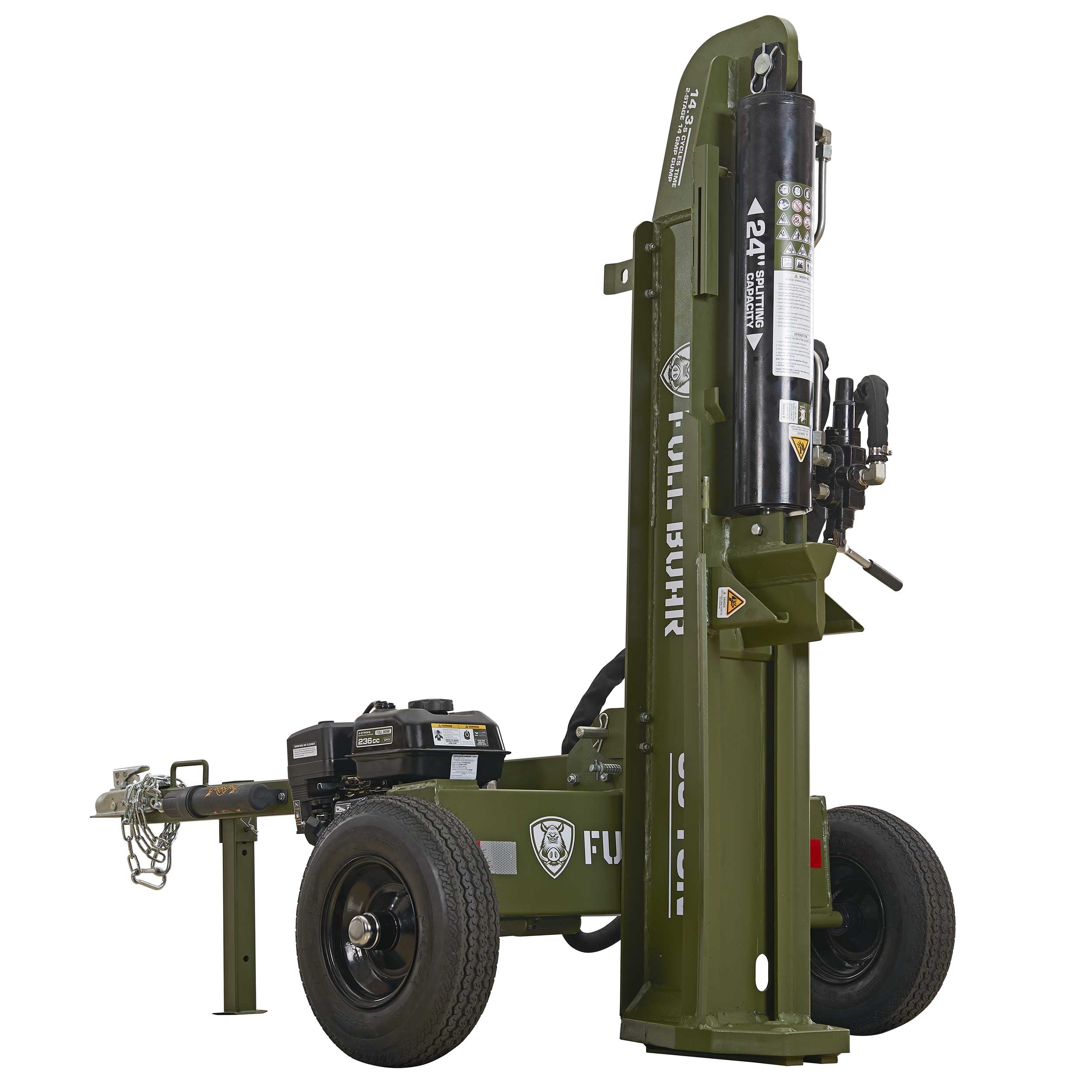 FULL BOAR 38 Ton Log Splitter-Full Boar Engine 306cc (49-State)