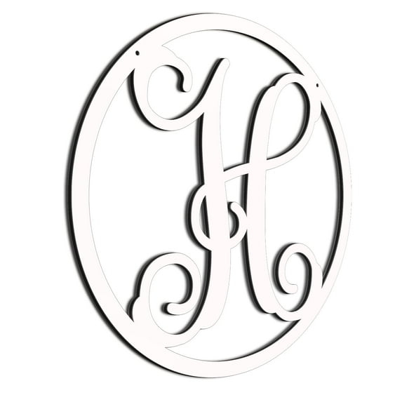 Personalized Letter Décor| Wall Hanger | Monogrammed Sign | Birthday Gift | White 22