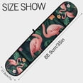 thumbnail image 3 of Yayeee Double Oven Mitt Kitchen Heat Resistant Baking 35" x7" Quilted Glove, Flamingo Leaves Pattern, 3 of 6