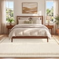 thumbnail image 2 of Garvee 9'x12' Modern Solid Area Rug Washable Line Edge Carpet, Non-Slip Low Pile Indoor Rug for Living Room Bedroom Home Decor, Beige, 2 of 8