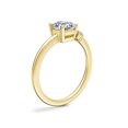 thumbnail image 2 of 0.70 Carat Excellent Asscher Shape Genuine Diamond Latest Design Solitaire Engagement Ring for Ladies Solid 18K Yellow Gold Size 7.5, 2 of 8