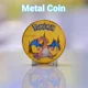 thumbnail image 5 of Coine Metal Pokémon Coins Anime Commemorative Coin Pikachu Vmax Charizard Gx Mewtwo Gold Iron Hard Cards Games Kids Toys, 5 of 5