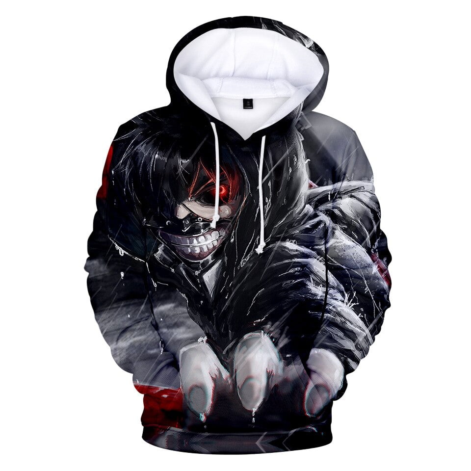 Anime hoodie tokyo ghoul deals