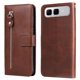 thumbnail image 1 of Estuche de Cuero PU con Cierre para Infinix Smart10 Plus , Funda Protectora con Billetera y Correa, 1 of 5