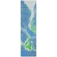 thumbnail image 2 of Addison Rugs Chantille Indoor/Outdoor Transitional Abstract Denim Washable Runner Rug, 2'3" x 7'6", 2 of 6
