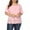 #7-Pink, variant on Pntutb Women's Casual Summer Plus Size Short Sleeve T Shirt TopS Blouse Clothes