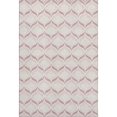 thumbnail image 2 of Addison Rugs Mayfield Premium Machine Washable Transitional Stripes Pink Rectangle Rug, 3' x 5', 2 of 6