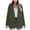 Army Green, variant on Ozmmyan Women Cardigan Sweater Fashion Casual Knitted Pocket Sweater Solid Color Long Sleeve Cardigan Tops