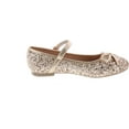 thumbnail image 6 of Link Marina-36K Girl's Glitter Bow Ballerina Party Dressed Flat Mary Janes, 6 of 7