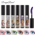 thumbnail image 1 of Fiudx Ofertas Del Día Rímel Delgado Naturalmente Rizado Grueso Sin Manchas Alargamiento Color Azul Púrpura Marrón Blanco, 1 of 2