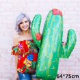thumbnail image 3 of 1 pieza de globos de helio con forma de árbol de cactus grande, plantas de bosque tropical, decoraciones de bosque tropical de Hawái, globos, suministros para fiestas, juguetes, 3 of 5