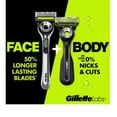 thumbnail image 4 of Gillette Labs Razor Blade Refills for Body & Intimate, 6 Count, 4 of 12