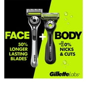 GilletteLabs Body + Intimate Razor For Men
