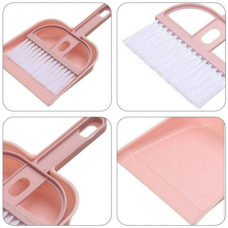 Big Sale!Mini Cleaning Brush Small Broom Dustpans Set Desktop Sweeper  Garbage Cleaning Shovel Household Table Cleaning Tools