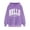 Purple, variant on QASIEATN Fall Coats for Graceful Ladies Fashion, Long Sleeve Printed Button Cardigan Jacket, Womens Winter Tops